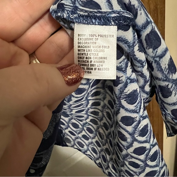 New Directions Weekend Giraffe Beach Cover Up Size L. - Picture 6 of 6